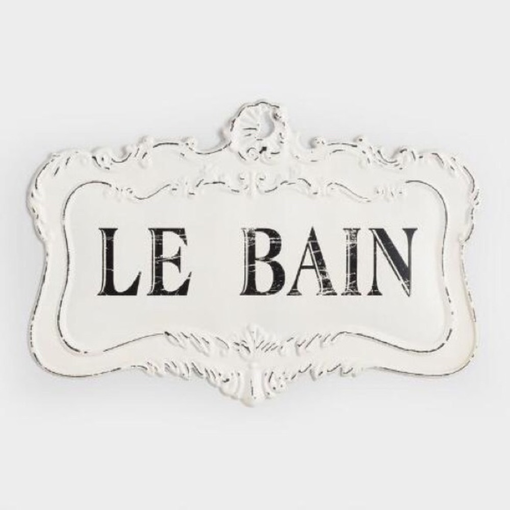 Bathroom Sign